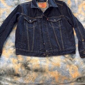Levi's Blue Jean Jacket Classic Denim Style